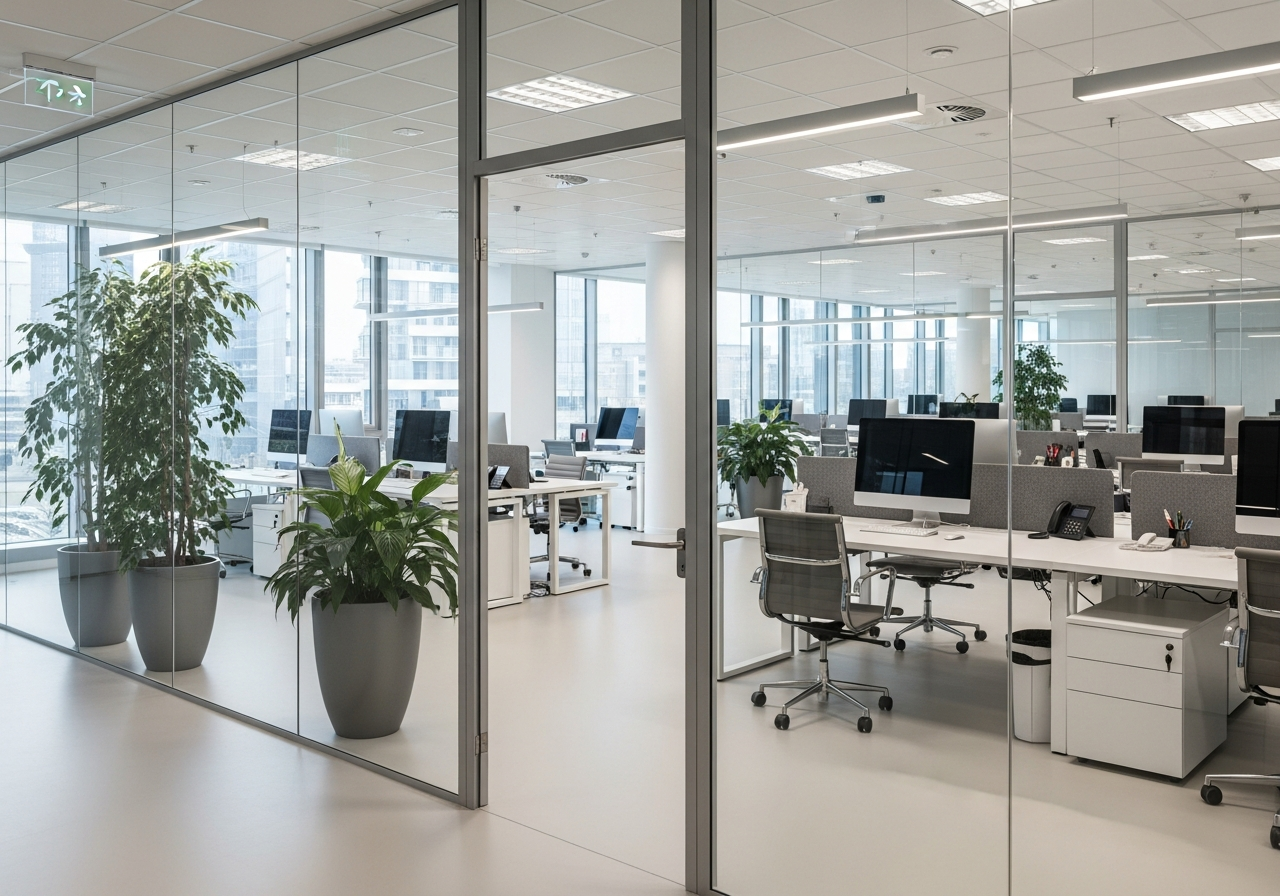 Office cleaning by Lyvantis in Downtown Orlando